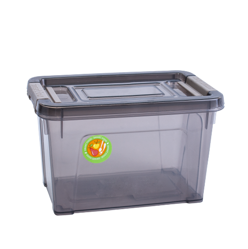 Контейнер Алеана Smart Box 0,375 л 12x8x7 см Прозрачный коричневый/Какао (УТ000084125)