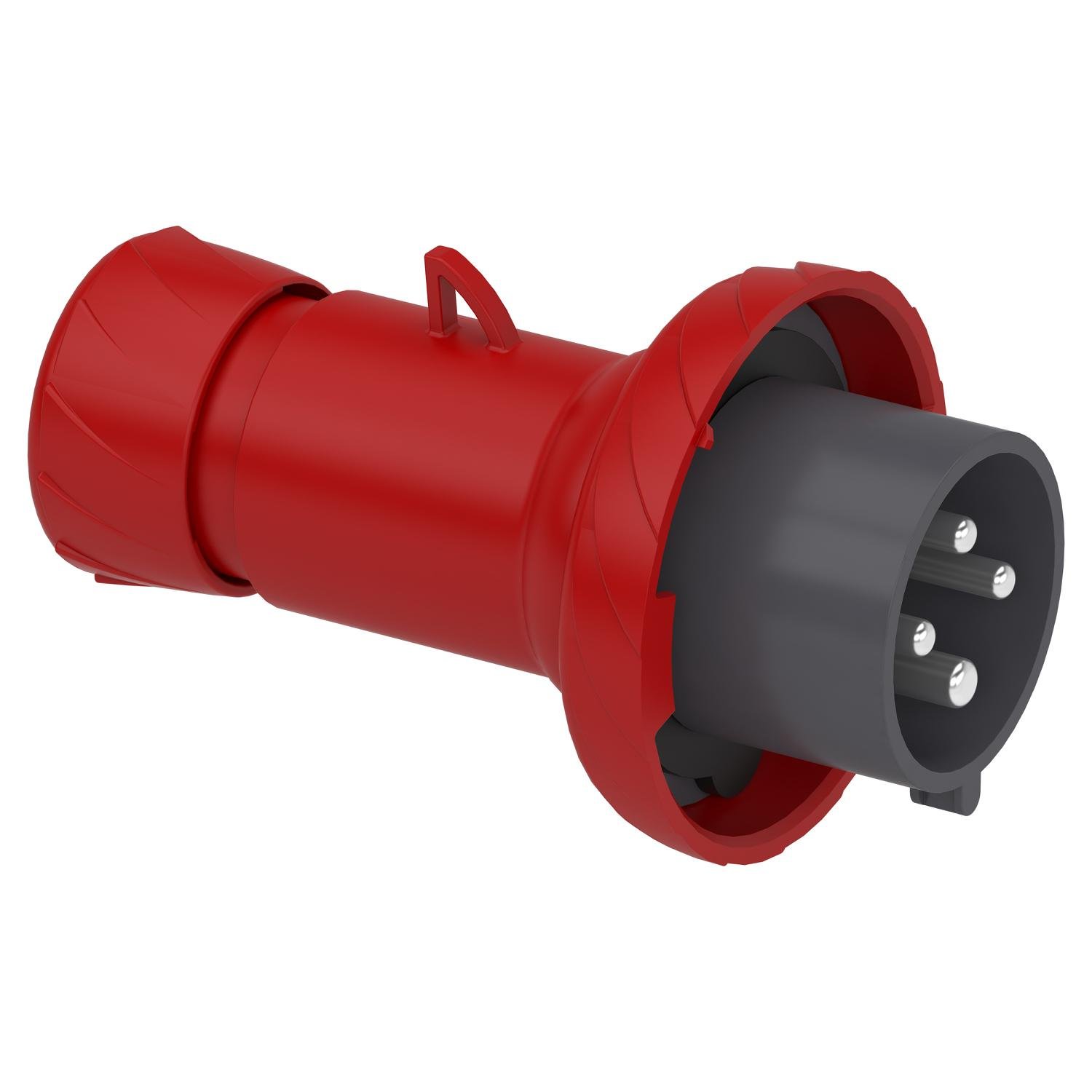 Силовая вилка Schneider Electric Mureva 3P+E 32А 415 В переносная IP67 Красный (PKE32M734)