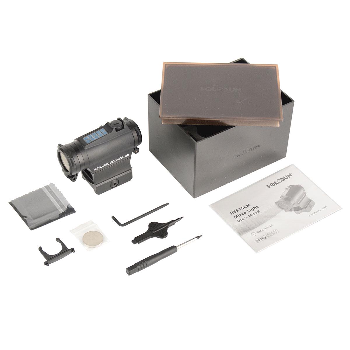 Приціл коліматорний HOLOSUN HS515CM (db747021) - фото 8 Приціл коліматорний HOLOSUN HS515CM (db747021) - фото 8