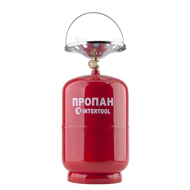 Комплект газовый кемпинговый Intertool GS-0012 12 л (37521595)