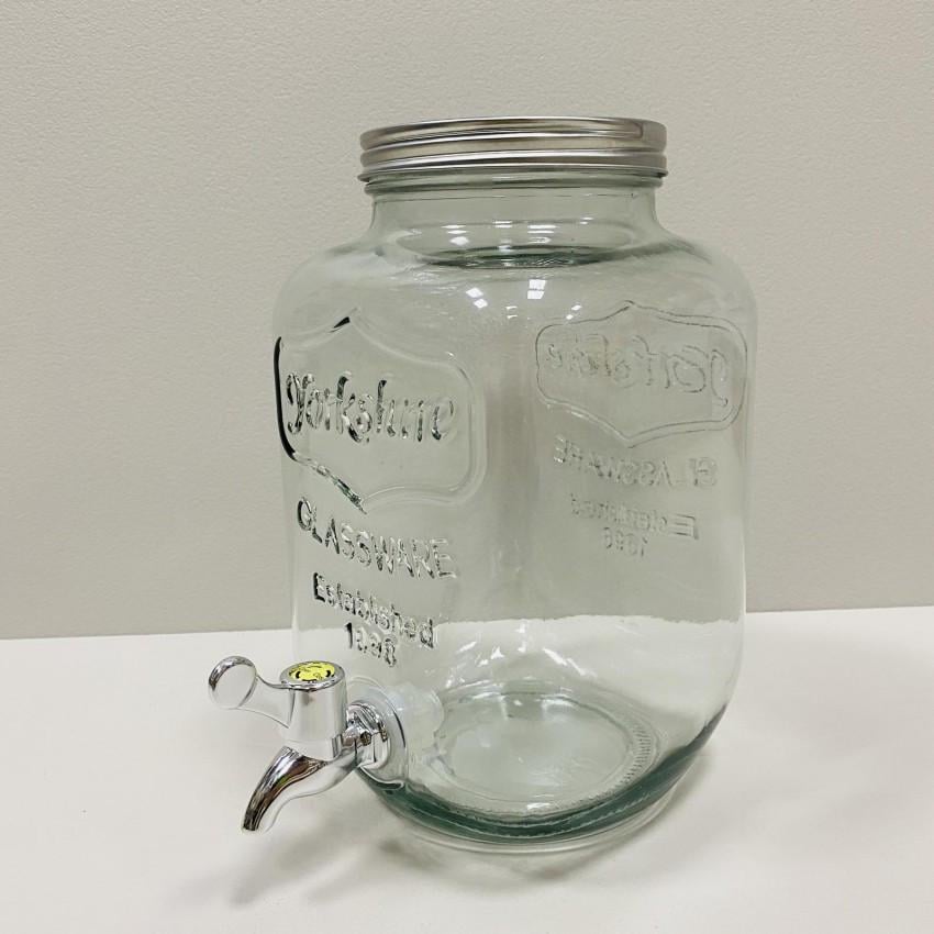 Лимонадник стеклянный S&T с металлической крышкой на подставке для напитков 6 л (4433) - фото 3 Лимонадник стеклянный S&T с металлической крышкой на подставке для напитков 6 л (4433) - фото 3