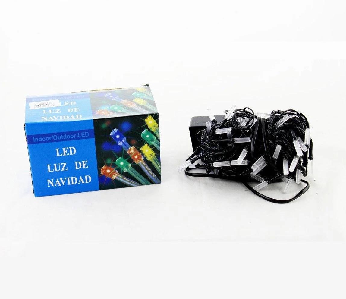 Светодиодная гирлянда нить Xmas 5M 100LED Разноцветный