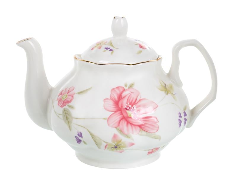 Чайний сервіз Lefard Квітковий світанок на 6 персон 15 предметів Білий (943-071) - фото 3 Чайний сервіз Lefard Квітковий світанок на 6 персон 15 предметів Білий (943-071) - фото 3