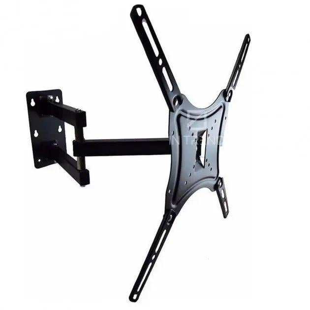 Кронштейн для телевізора HDL-117B-2 14"-55" до 50 кг настінний сталевий Чорний