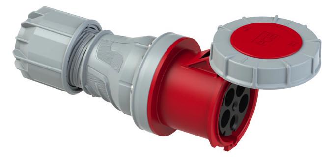 ᐉ Силова розетка кабельна PCE 3P+N+E IP67 125A 400V (245-6) • Краща ...