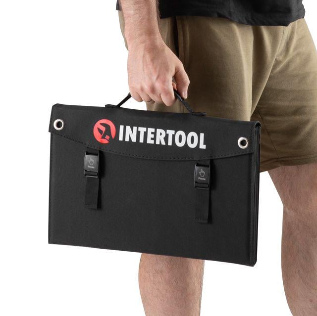 Панель сонячна Intertool PS-0003 100 Вт - фото 3 Панель сонячна Intertool PS-0003 100 Вт - фото 3