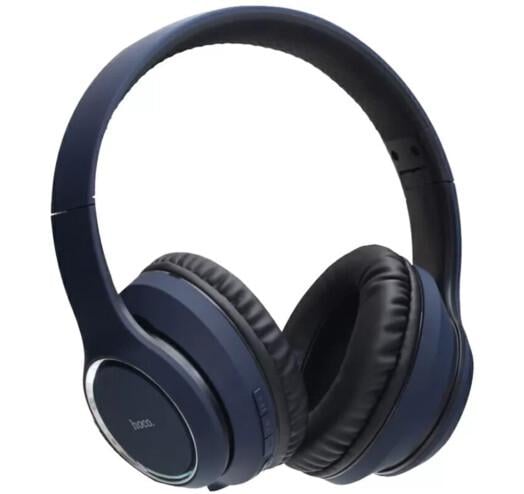 Наушники беспроводные Bluetooth Hoco W28 Blue (12600360)