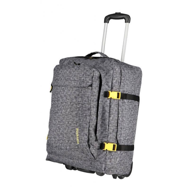 Чемодан-рюкзак на 2 колесах Travelite Basics Print 29 л Anthracite (TL096351-04)