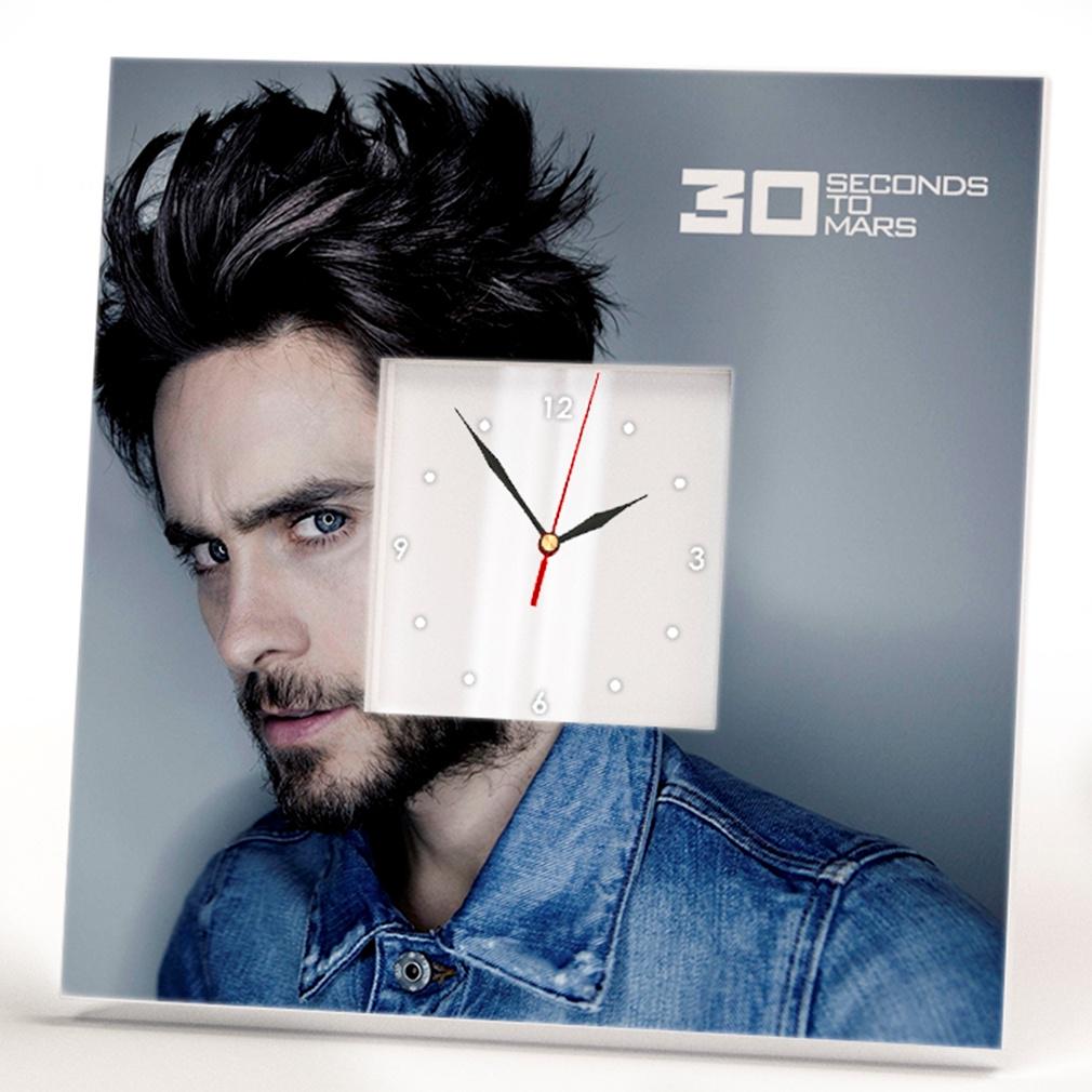 Часы Группа "30 Seconds to Mars" 260x260 мм (C03371) Часы Группа "30 Seconds to Mars" 260x260 мм (C03371)