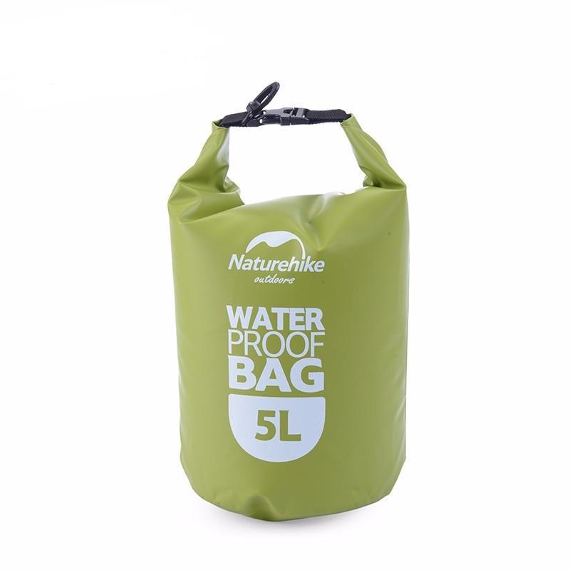 Гермомешок Naturehike NH15S222-D 5 л Зеленый