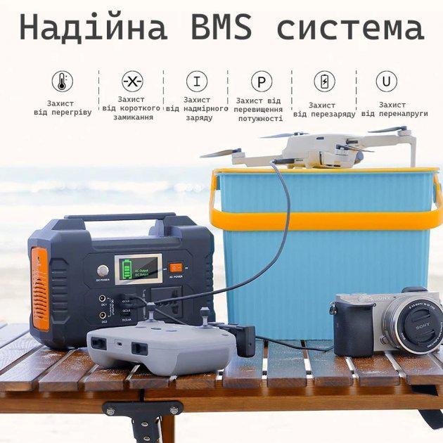 Зарядная электростанция портативная FlashFish 200 Вт 40800 мАч - фото 10