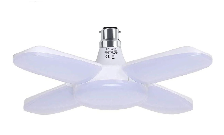 Светильник для гаража HZSANUE LED 60W с цоколем B22 (2589734309)