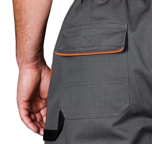 Костюм робочий куртка та напівкомбінезон р. 46 Темно-сірий (26329356) - фото 7 Костюм робочий куртка та напівкомбінезон р. 46 Темно-сірий (26329356) - фото 7