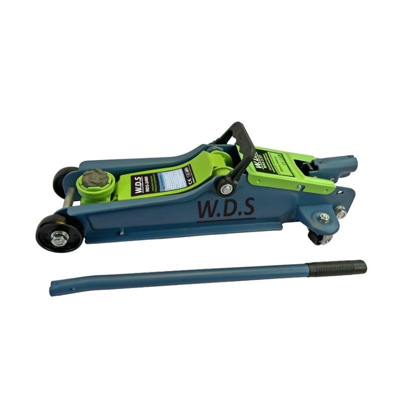 Домкрат низкопрофильный гидравлический Kraft&Dele WDS2490 2,5 т 90-340 мм