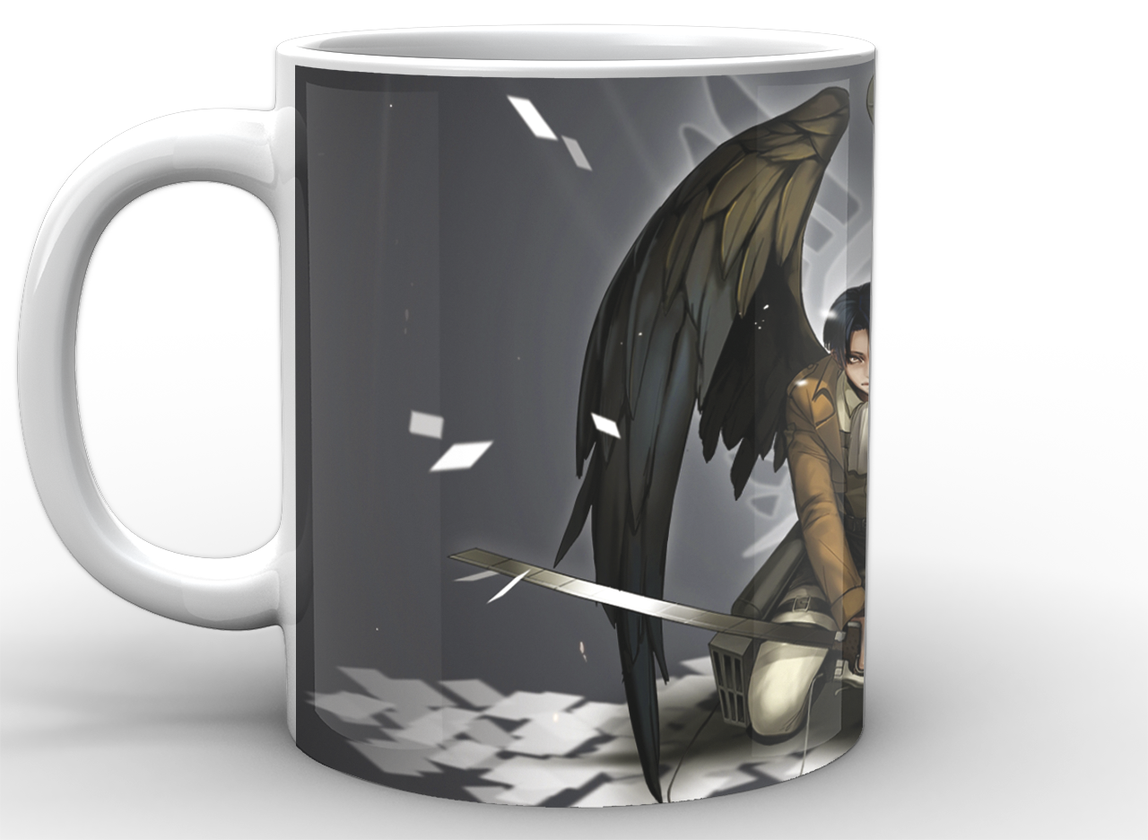 Чашка Geek Land Атака титанов постер 330 мл