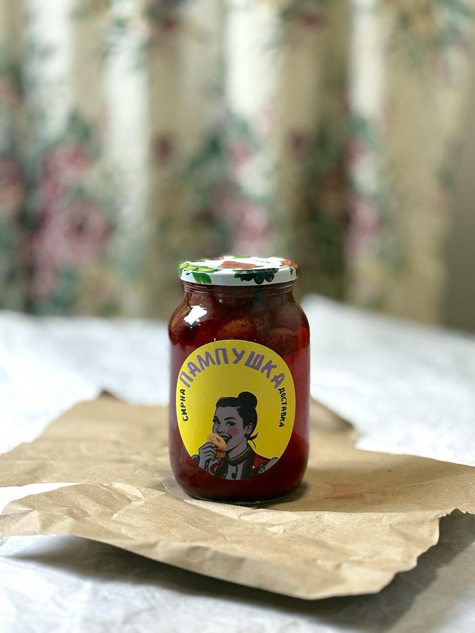 Компот Полуничний 1 л (011)