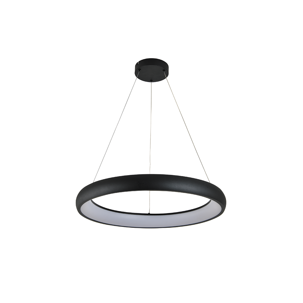 Люстра подвесная светодиодная HOROZ ELECTRIC ESSENCE-30 30W Черный (ESSENCE-30 black)