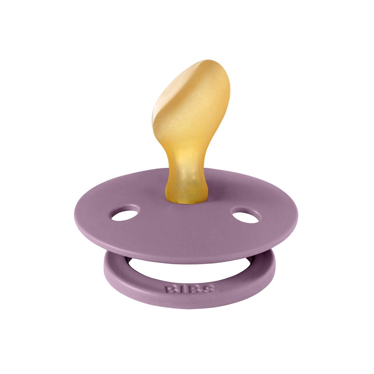 Пустушка Bibs Colour Latex Anatomical Mauve від 6 міс.