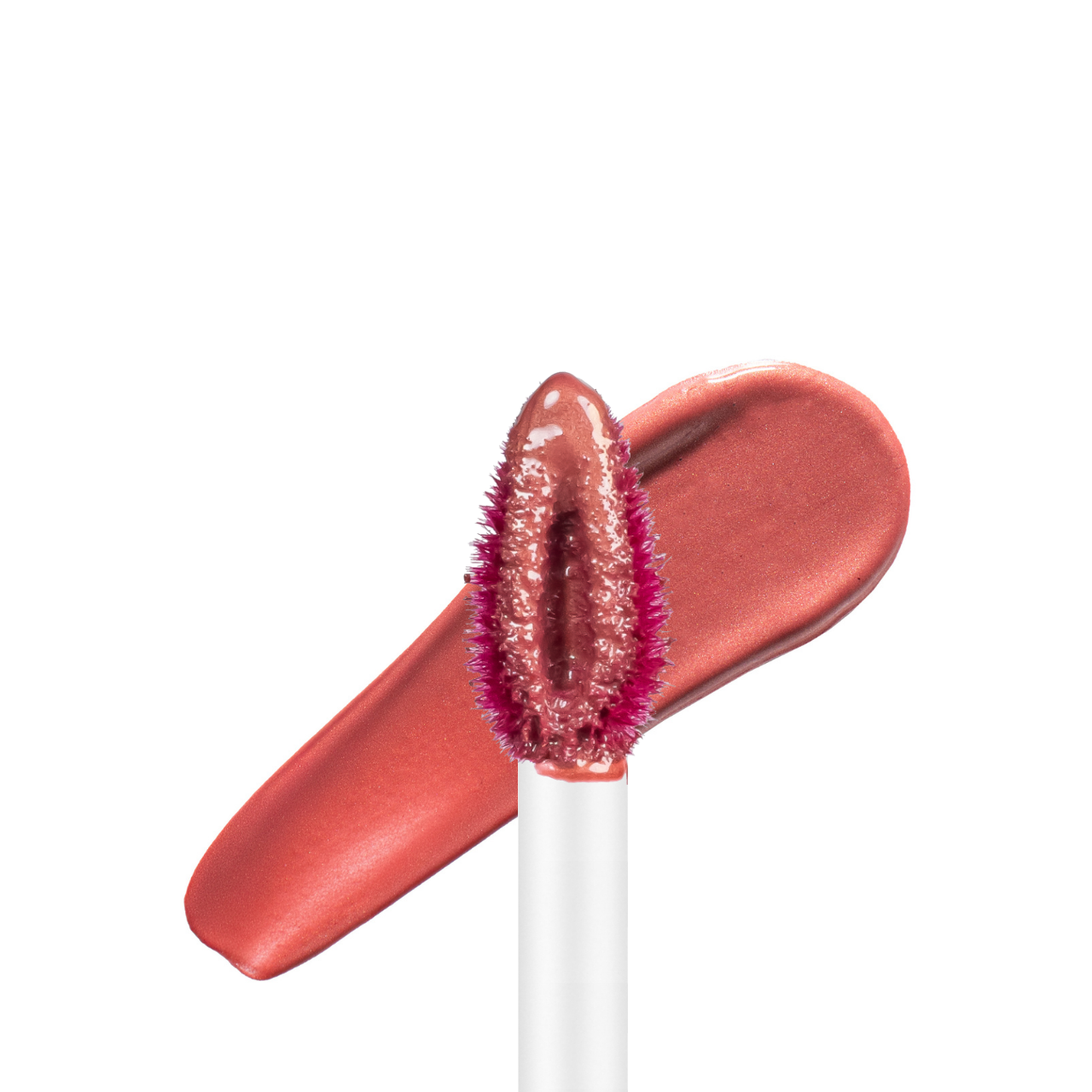 Блиск тінт для губ Neverti Soft Tint Lipgloss NP802 001 Рожево-коричневий - фото 3 Блиск тінт для губ Neverti Soft Tint Lipgloss NP802 001 Рожево-коричневий - фото 3