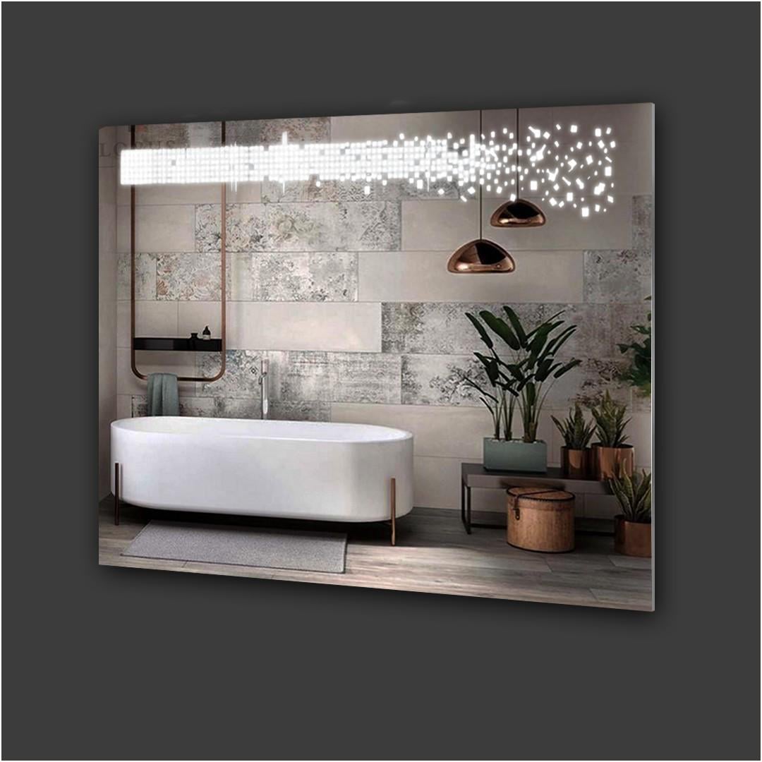 Зеркало Экватор ML-25 c подсветкой LED сверху 60х80 см