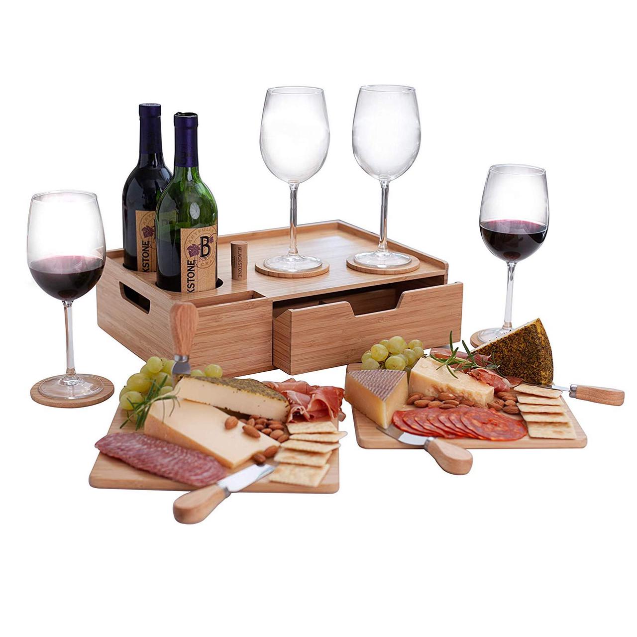 Столик розкладний з дерева Лаклан Ваніль (СУН-000502) - фото 3 Столик розкладний з дерева Лаклан Ваніль (СУН-000502) - фото 3