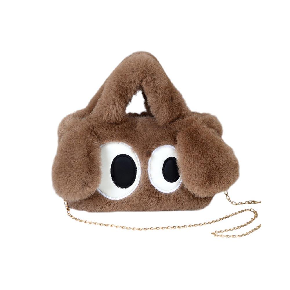 Сумочка с большими глазами Коричневый (29871378)