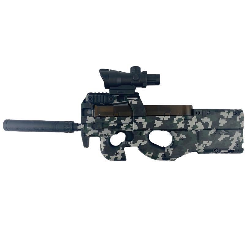 Дитячий іграшковий автомат на гідрогелевих кульках P90 Tactical Edition Camouflage (00000078643_2)