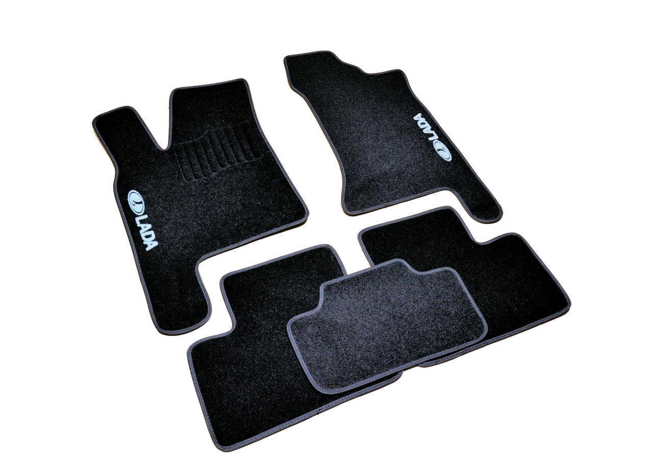 Килимки в салон ворсові для ВАЗ Priora BLCCR1721 2007- Чорний (1347157373)