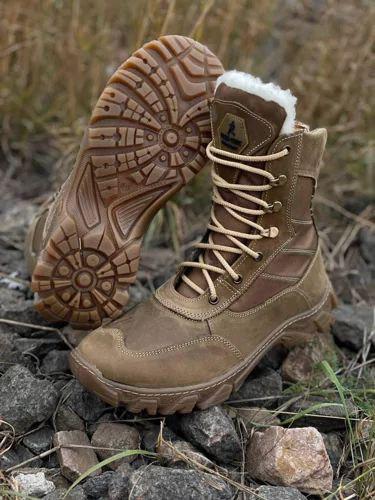 Берцы зимние на молнии UKR-TEC р. 43 Койот (s13121)