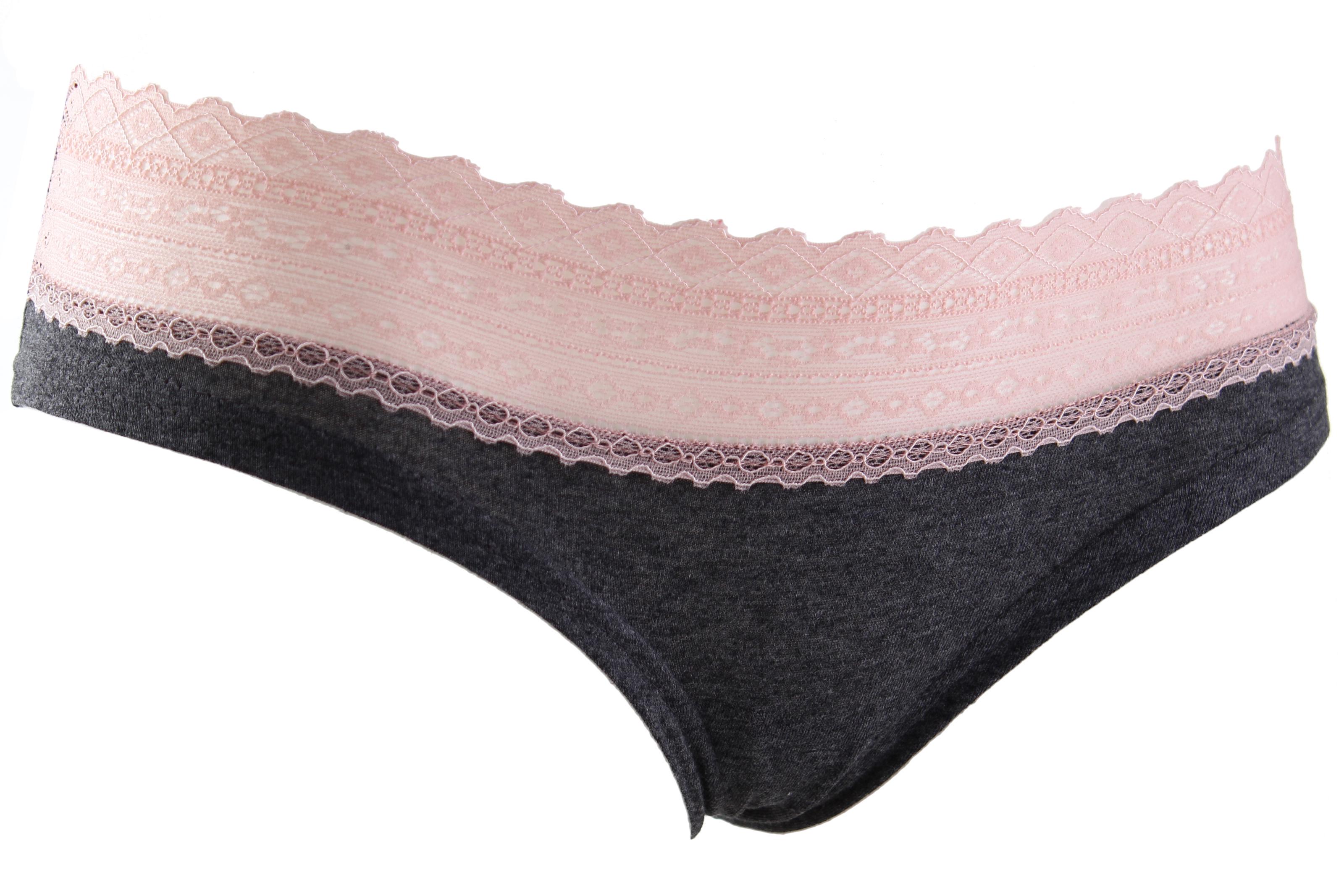 Трусики-шорти Manoukian Shorty-X2 -Femme 2-pack XL Dark Gray/Pink (12890483-2) - фото 3