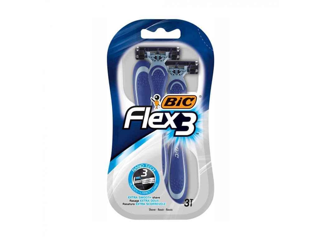 Станок для голiння BIC Flex 3 3 шт. (386108) Станок для голiння BIC Flex 3 3 шт. (386108)