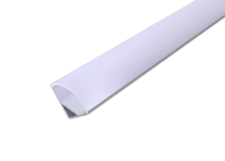 Профиль под LED ленту угловой алюминий и рассеиватель
