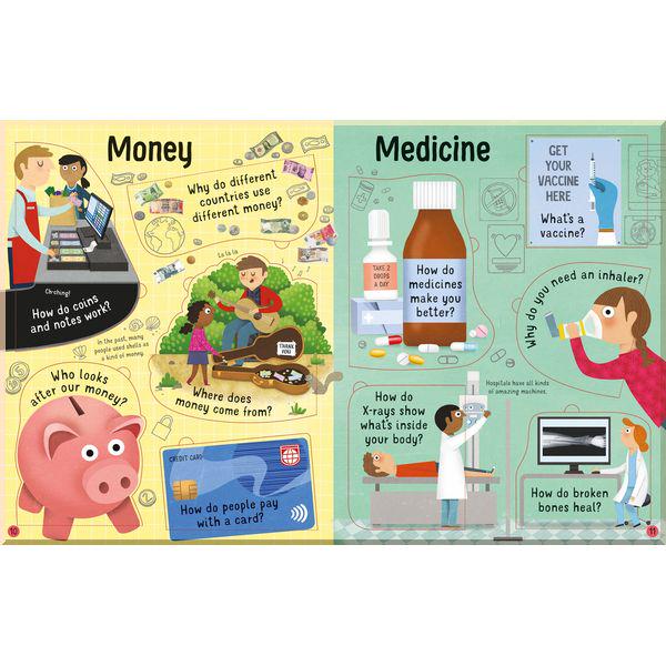 Книга Usborne "Lift-the-Flap Questions & Answers How Does it Work?" Katie Daynes (ISBN:9781474989886) - фото 4 Книга Usborne "Lift-the-Flap Questions & Answers How Does it Work?" Katie Daynes (ISBN:9781474989886) - фото 4