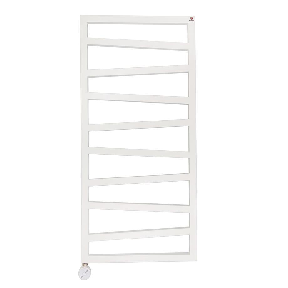 Полотенцесушитель электрический Terma ZigZag подключение слева без вилки 1070х500 мм Белый (LM-WLZIG107050KS96E1OKXM)
