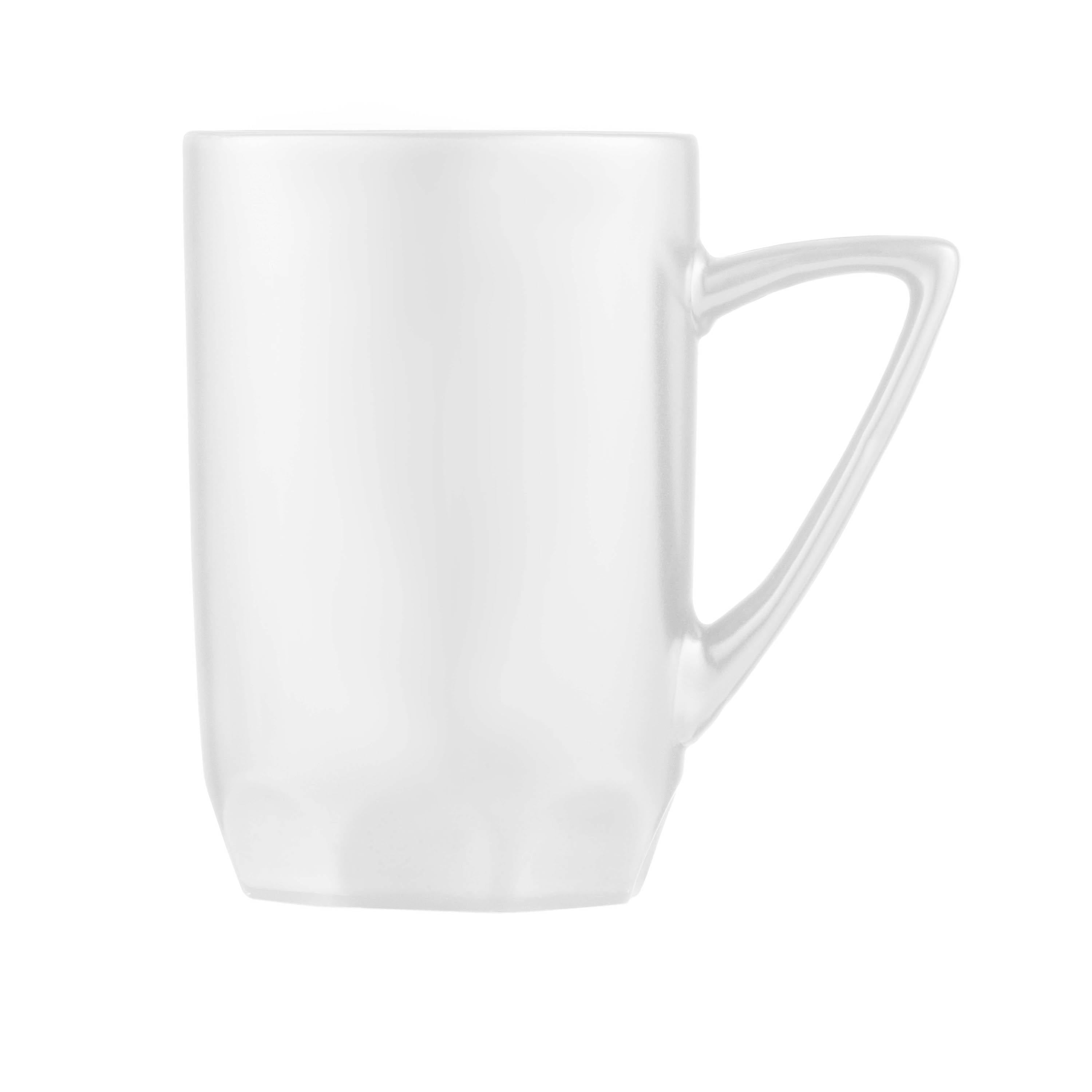 Чашка керамическая Ardesto Lino 340 мл Белый (AR3072W)