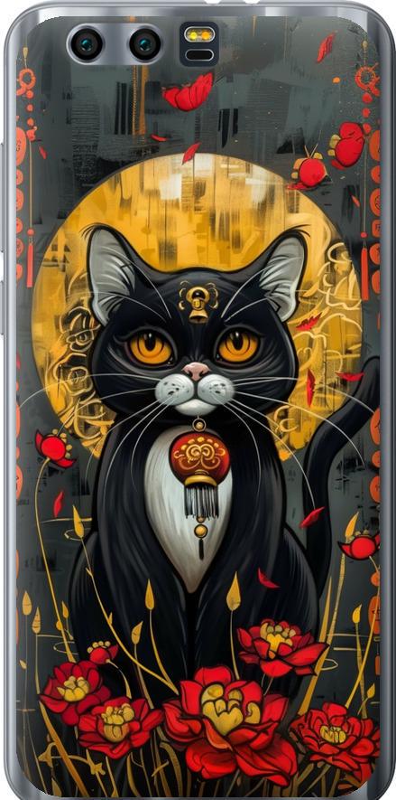 Чехол на Huawei Honor 9 China Cat (6134u-998-42517) Чехол на Huawei Honor 9 China Cat (6134u-998-42517)