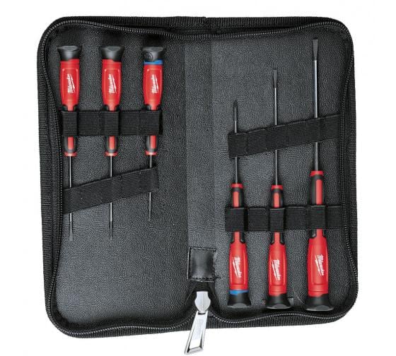 Набір викруток для точної механіки Milwaukee 6 шт. (4932471869) - фото 2 Набір викруток для точної механіки Milwaukee 6 шт. (4932471869) - фото 2