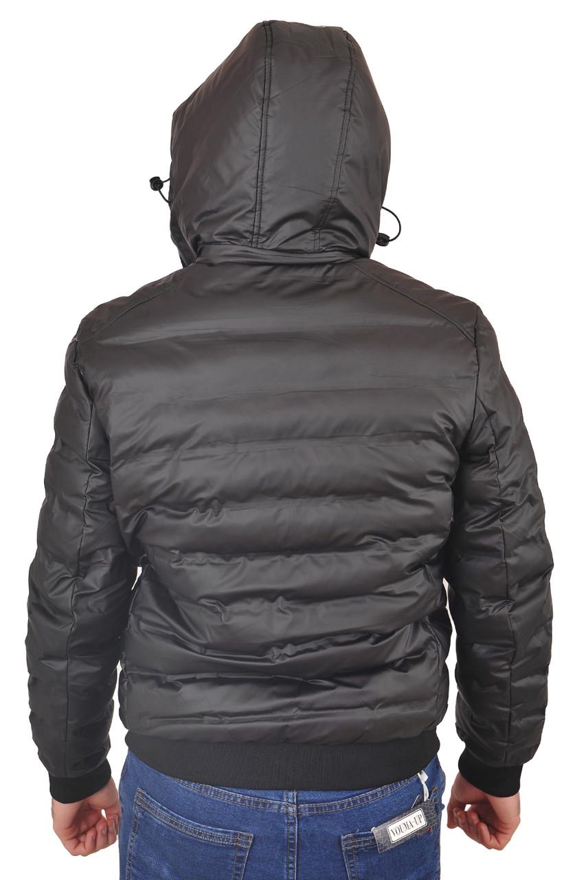 Куртка демісезонна чоловіча Fudiao 23-5836B Чорний (23-5836_43_66) - фото 4 Куртка демісезонна чоловіча Fudiao 23-5836B Чорний (23-5836_43_66) - фото 4