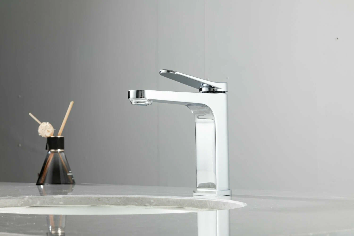 Смеситель для умывальника Gappo G1010 Хром (1055616) - фото 2