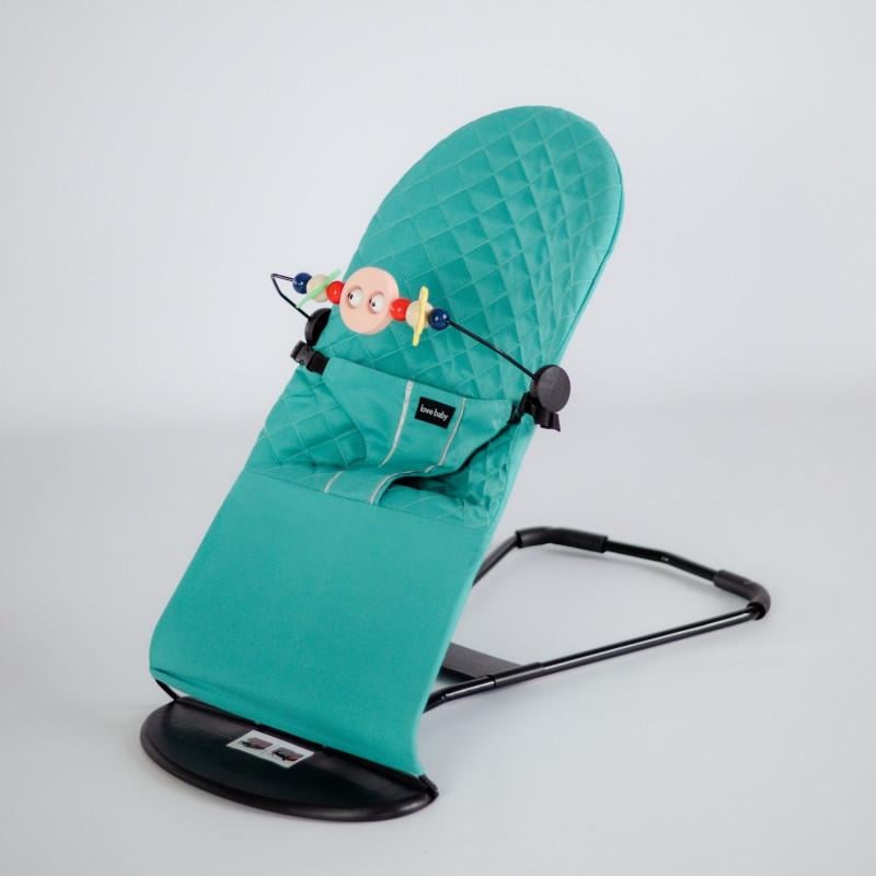 Дитячий шезлонг Love Baby Бірюзовий (29473332)