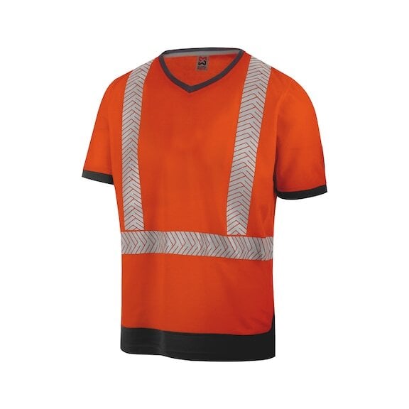 Футболка сигнальная WURTH Fluo 5XL Оранжево-антрацитовый (M409348007)