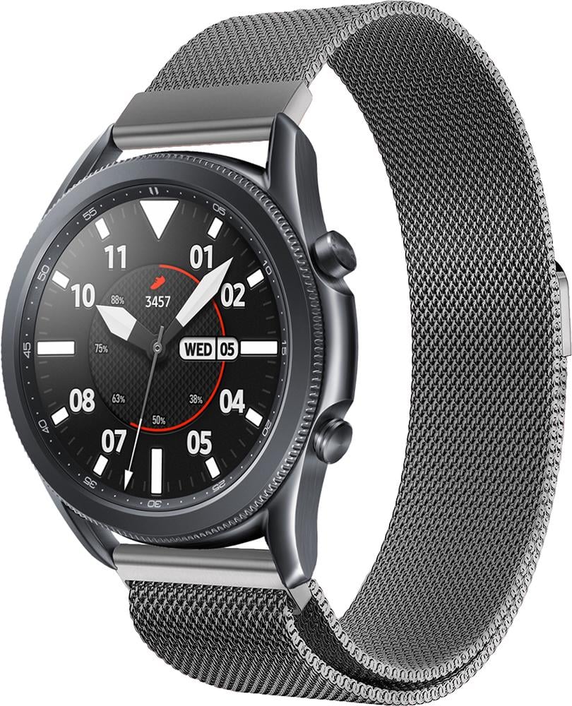 Ремінець Міланська петля Milano Galaxy Watch 3 45 мм Grey (19336) Ремінець Міланська петля Milano Galaxy Watch 3 45 мм Grey (19336)
