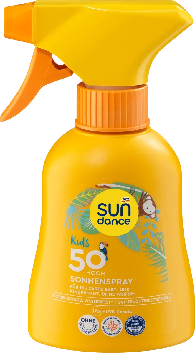 Сонцезахисний спрей для дітей Sandance SPF 50 200 мл (4066447578232) Сонцезахисний спрей для дітей Sandance SPF 50 200 мл (4066447578232)