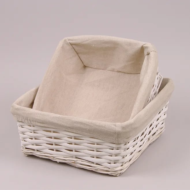 Комплект кошиків з тканиною Flora 2 шт. (5283)