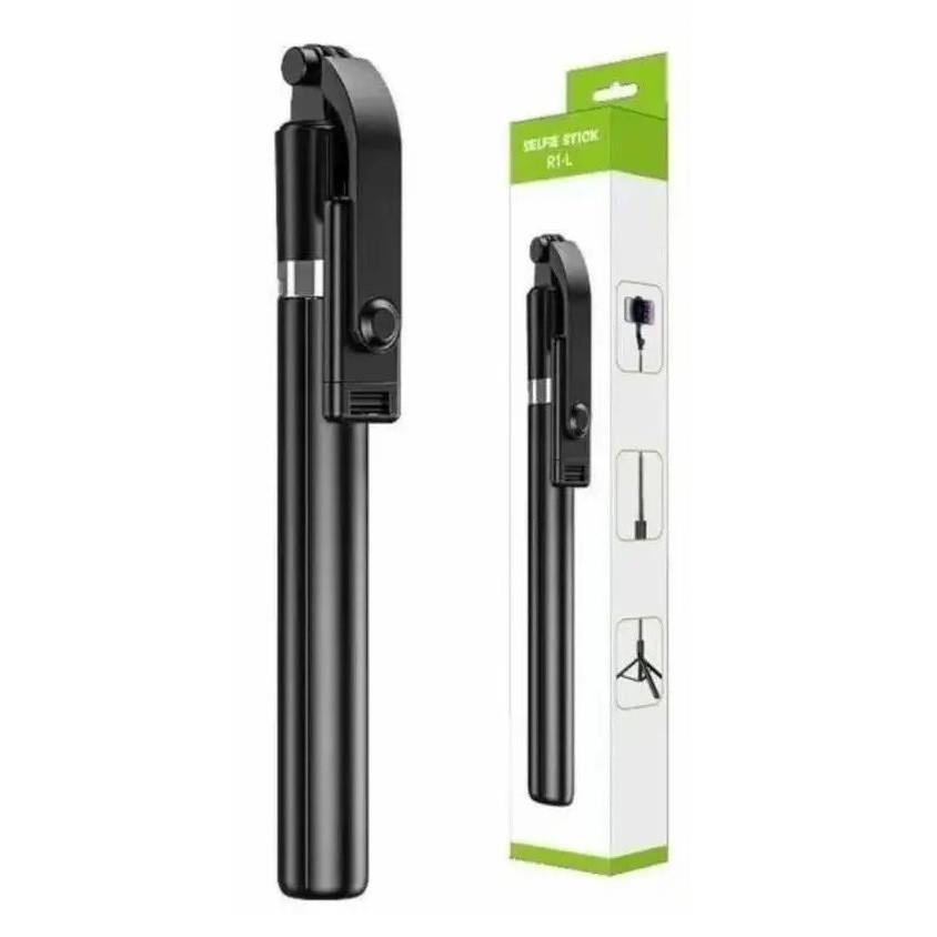 Монопод-штатив RIAS R1-L 3в1 для смартфонов с пультом ДУ 1,7 м Black (3_06435)