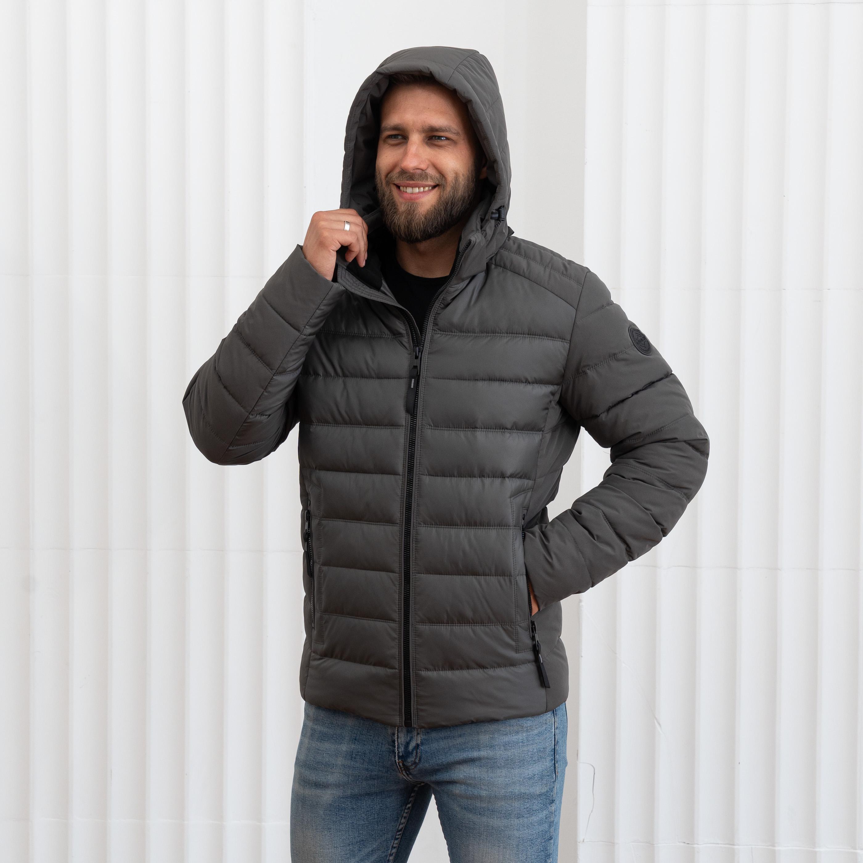 Куртка чоловіча зимова Vavalon 24-V р. 52 Графіт (29116020) - фото 4