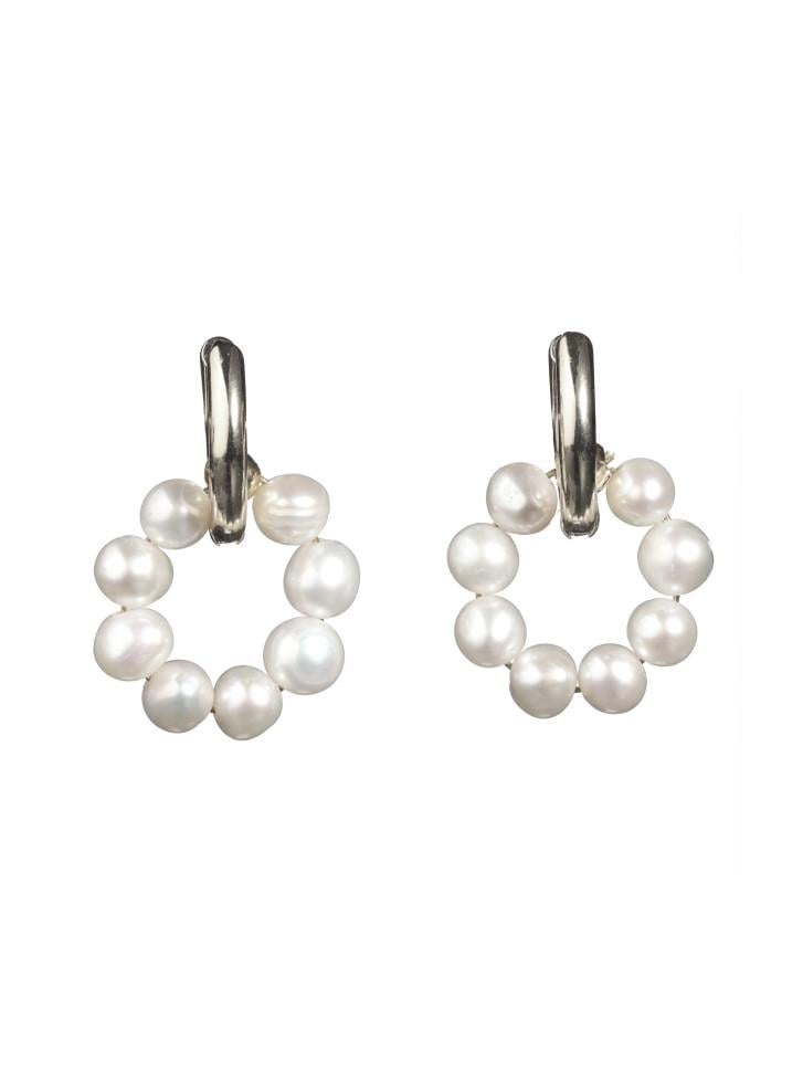 Сережки з перлинами (5306)