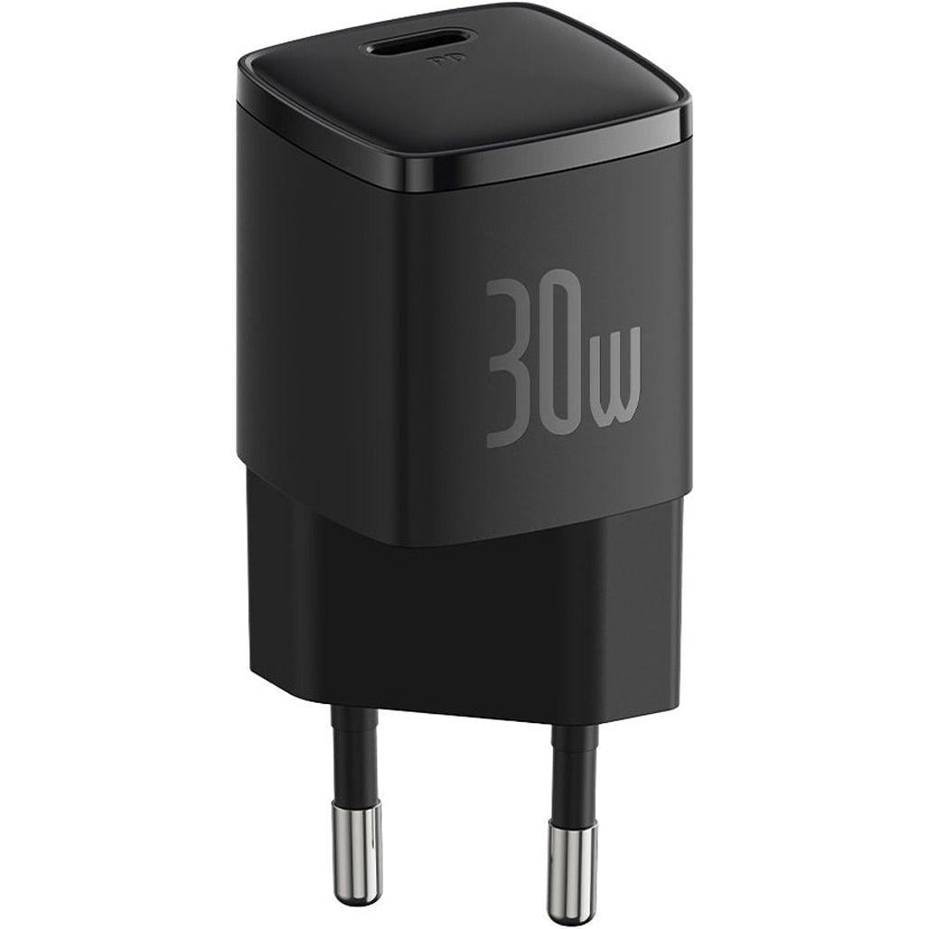 Зарядний пристрій мережевий BASEUS Cube Pro Fast Charger Type-C CCXF000301 30W Black