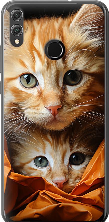Чехол на Huawei Honor 8X Котики 2 (5664t-1596-42517) Чехол на Huawei Honor 8X Котики 2 (5664t-1596-42517)