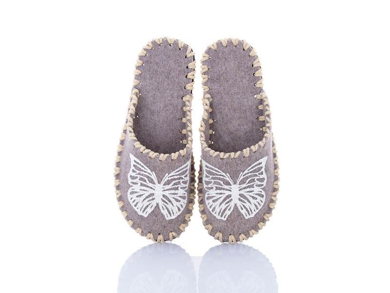 Тапочки фетрові жіночі VENDS 203 р. 36-37 Бежевий